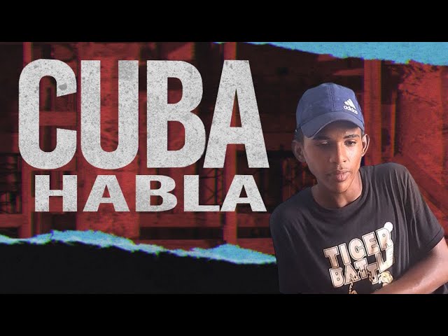 ⁣Cuba Habla: "Hay muchas cosas en este país que no me dejan triunfar"