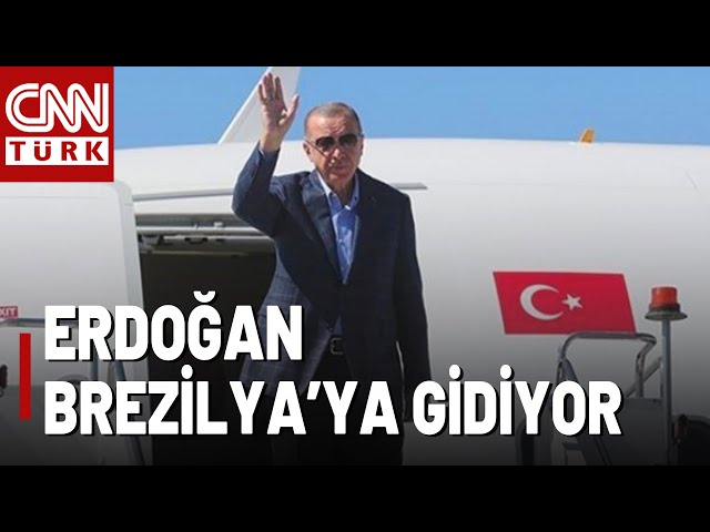 ⁣Erdoğan G20 Liderler Zirvesi İçin Brezilya'ya Gidiyor! Erdoğan Gazze'deki Katliamı Anlatac