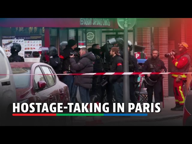 ⁣Hostage taking under way near Paris, French media report | ABS-CBN News