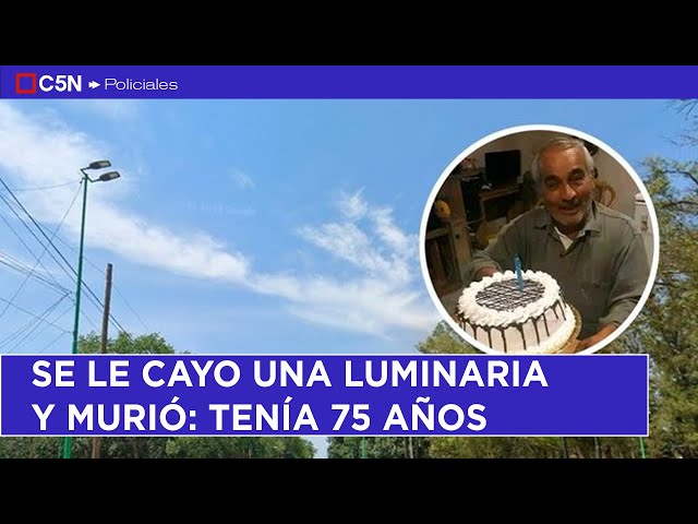 ⁣Se le CAYÓ una LUMINARIA en LA CABEZA y MURIÓ