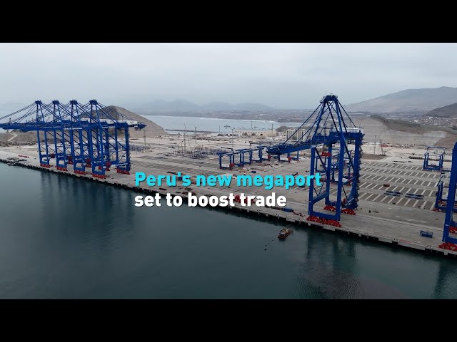 ⁣Peru's new megaport set to boost trade