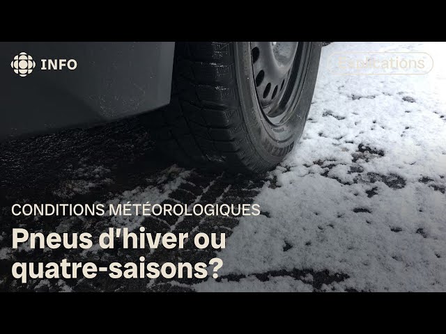 ⁣Les pneus d'hiver encore loin d'être obligatoires partout