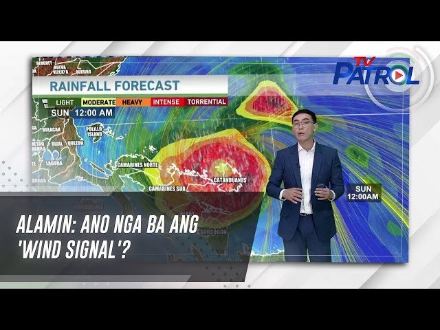 ⁣Alamin: Ano nga ba ang 'wind signal'? | TV Patrol