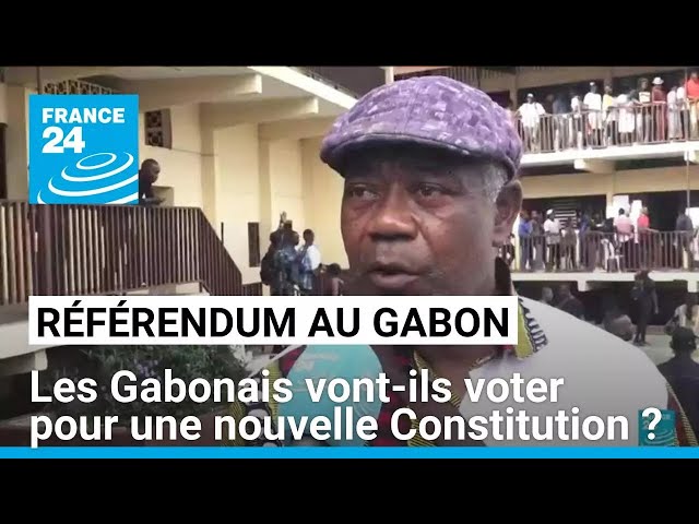 ⁣Référendum au Gabon : vote pour une nouvelle Constitution • FRANCE 24