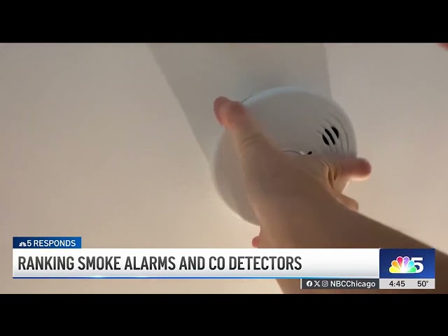 ⁣Ranking smoke alarms and carbon monoxide detectors