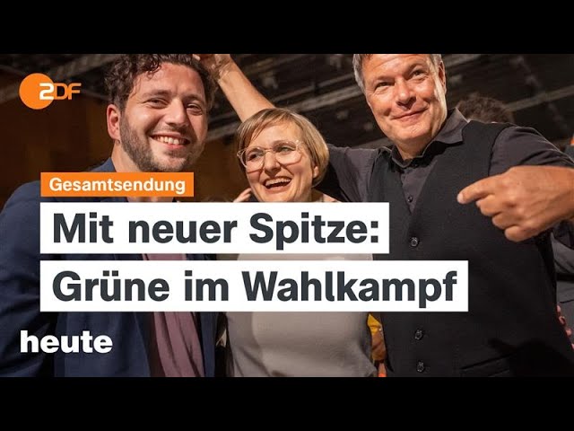 ⁣heute 19:00 Uhr vom 16.11.2024 Grüne im Wahlkampf, Ampel Bruch, Kurzarbeit bei Ford, G20 Gipfel