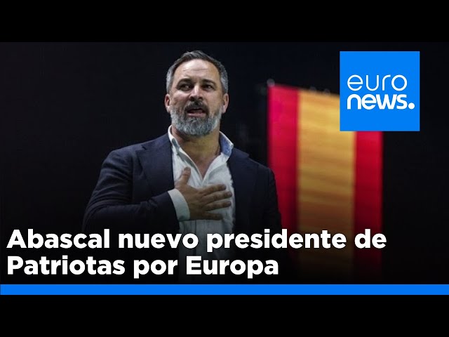 ⁣Santiago Abascal, líder Vox, presidente del partido Patriotas por Europa