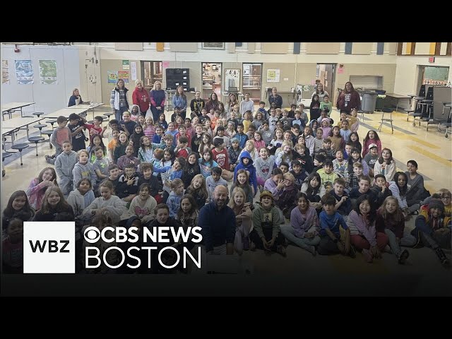 ⁣WBZ Next Weather School Field Trip: Lt. Job Lane School in Bedford