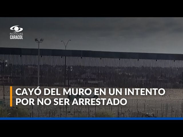 ⁣Colombiano murió cuando intentaba cruzar muro fronterizo hacia Estados Unidos