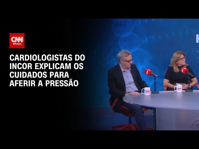 ⁣Cardiologistas do InCor explicam os cuidados para aferir a pressão | CNN SINAIS VITAIS