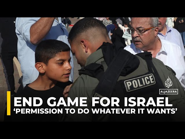 ⁣End game for Israel is to have ‘permission to do whatever it wants’