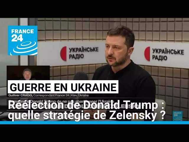 ⁣Réélection de Donald Trump : quelle stratégie de Volodymyr Zelensky ? • FRANCE 24