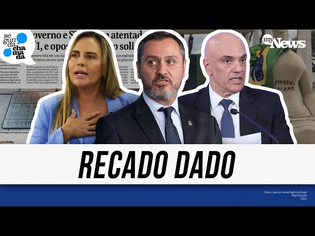 ⁣VEJA: ALEXANDRE DE MORAES SERÁ RELATOR DO CASO DAS BOMBAS E DÁ RECADO FORTE