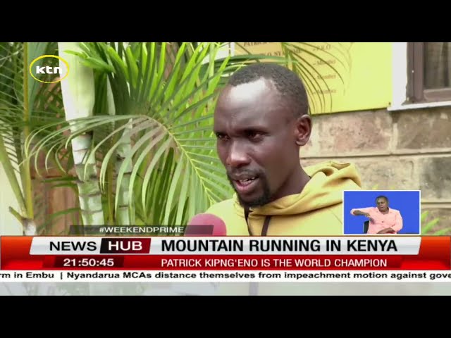 ⁣Kipng'eno urges Athletic Kenya to support mountain running in Kenya