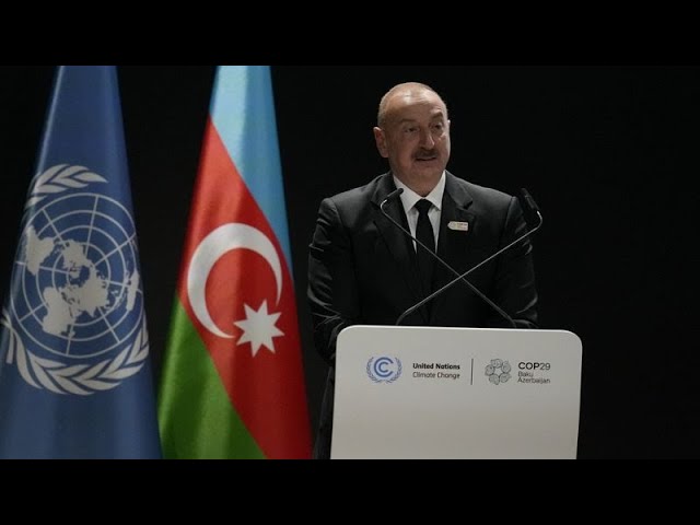 ⁣'Azerbaijan cannot impose any kind of solution' COP29's host says