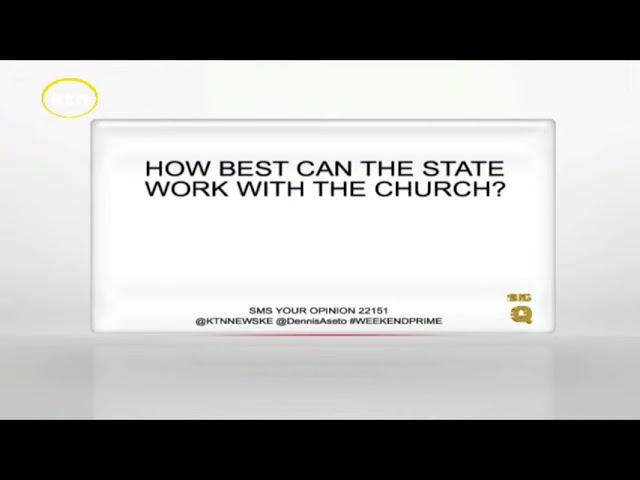 ⁣How best can the state work with the church?