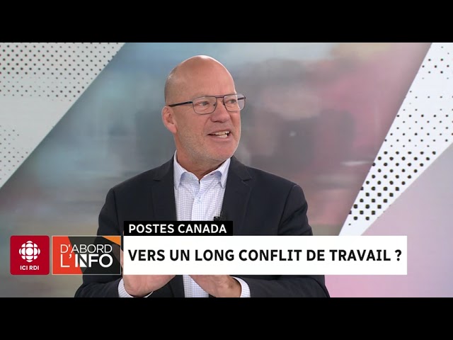 ⁣2e jour de grève chez Postes Canada | D'abord l'info