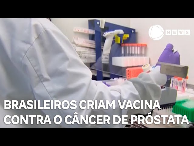 ⁣Brasileiros criam vacina contra o câncer de próstata