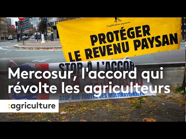 ⁣Mercosur, l'accord qui révolte les agriculteurs