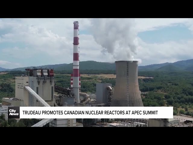 ⁣Trudeau promotes Canadian nuclear reactors at APEC summit