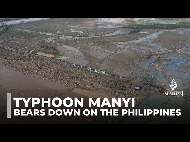 ⁣Potentially 'catastrophic': Typhoon Manyi bears down on the Philippines