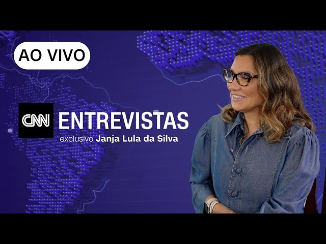 ⁣AO VIVO: CNN Entrevistas com Janja da Silva, primeira-dama do Brasil | 16/11/2024