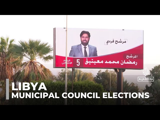 ⁣Libya municipal council elections: The poll could lead to nationwide elections