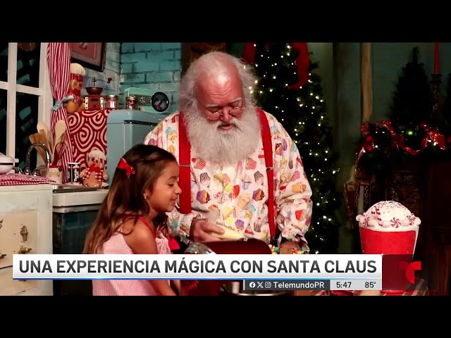 ⁣Willie Sepúlveda Studio ofrece una experiencia mágica con Santa