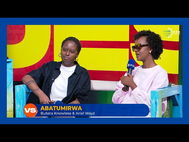 ⁣Butera Knowless na Ariel Wayz ku guhuza imbaraga | U Rwanda rushyigikiye impano zacu