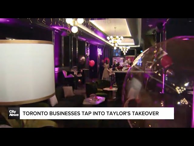 ⁣Businesses tap into Taylor Swift mania