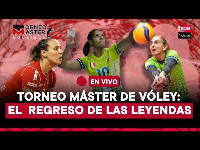 ⁣Torneo Máster de Vóley: El regreso de las Leyendas en Lima con las estrellas olímpicas y mundiales