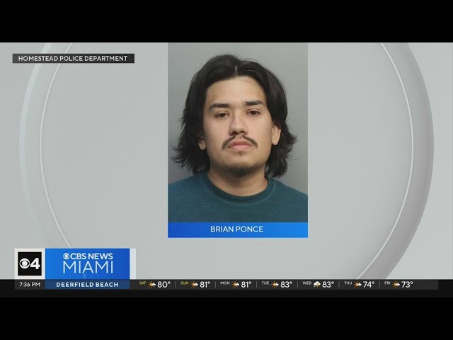 ⁣Man arrested in Homestead car burglary string