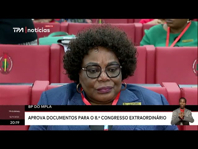 ⁣BP MPLA - Aprova documentos para o 8º congresso extraordinário