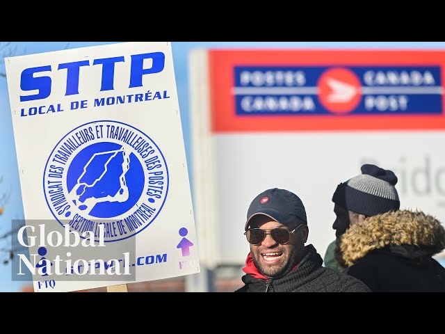 ⁣Global National: Nov. 16, 2024 | Strike could be detrimental to Canada Post as a business