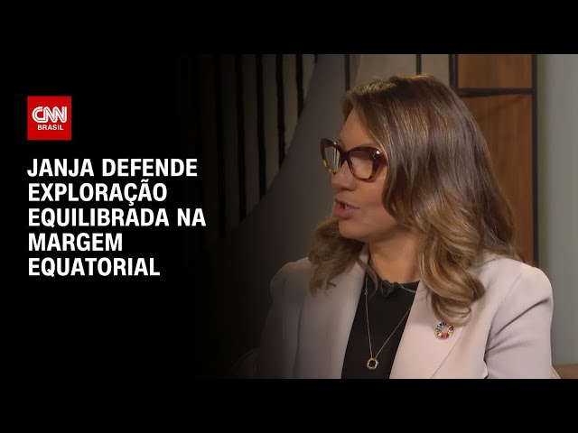 ⁣Janja defende exploração equilibrada na Margem Equatorial | CNN ENTREVISTAS