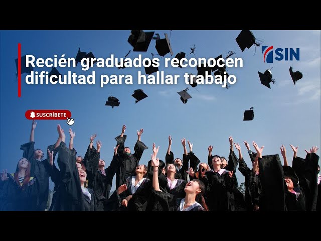 ⁣Recién graduados reconocen dificultad para hallar trabajo