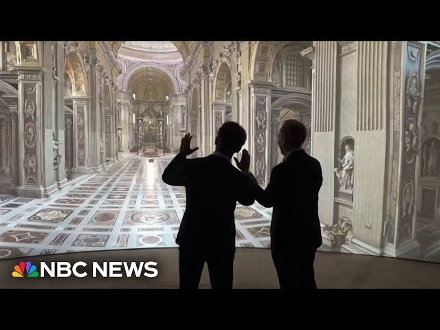 ⁣Vatican creates exhibit that will replicate St. Peter's Basilica using AI