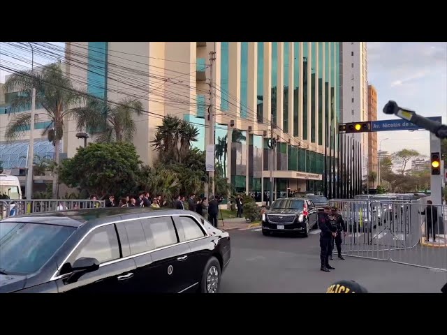 ⁣Biden departs after meeting with Xi Jinping in Lima