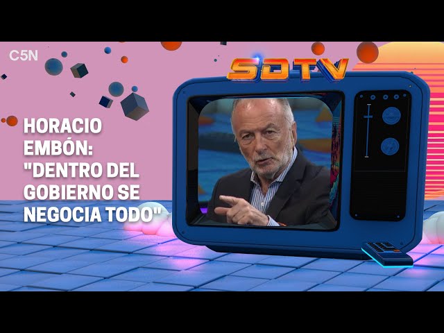 ⁣SOBREDOSIS DE TV | Horacio Embón: "Dentro del GOBIERNO se NEGOCIA todo"