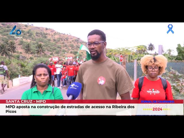 ⁣MPD aposta na construção de estradas de acesso na Ribeira dos Picos e certificação dos produtos