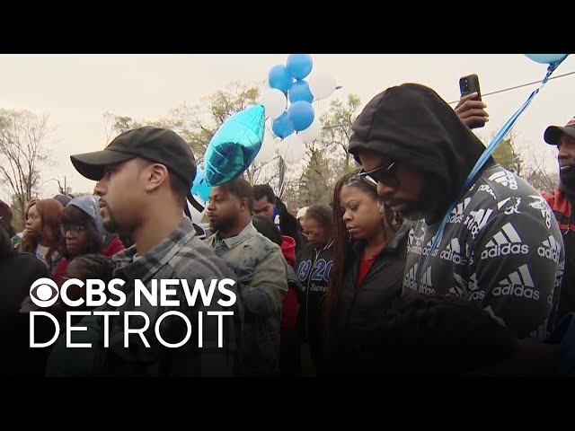 ⁣Family, friends mourn boy killed in suspected drunk driving crash in Detroit