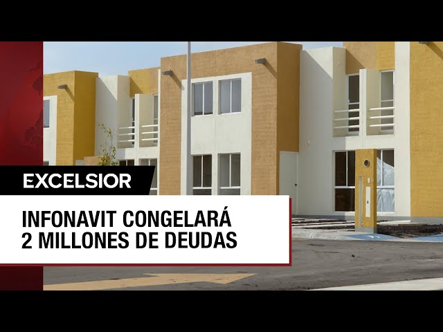 ⁣Infonavit congela créditos inmobiliarios impagables