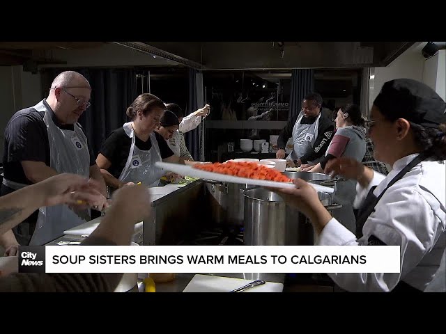 ⁣Soup Sisters brings warm meals to Calgarians