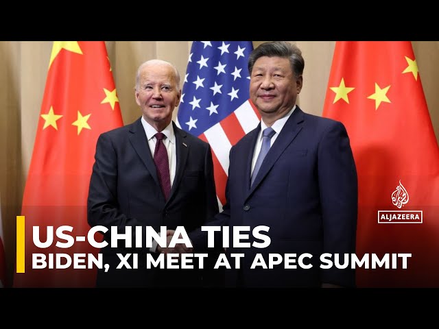 ⁣Biden, Xi meet at APEC summit: The leaders discussed economic relations under Trump