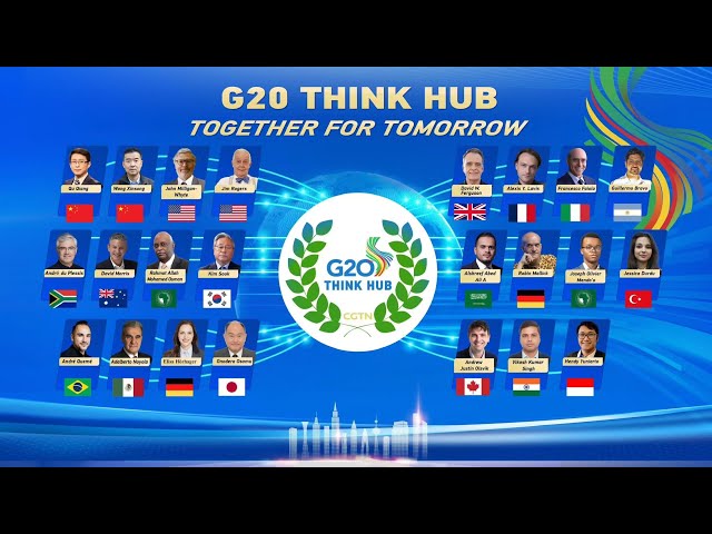 ⁣G20 Think Hub: Together for tomorrow – Global perspectives for a just and sustainable future