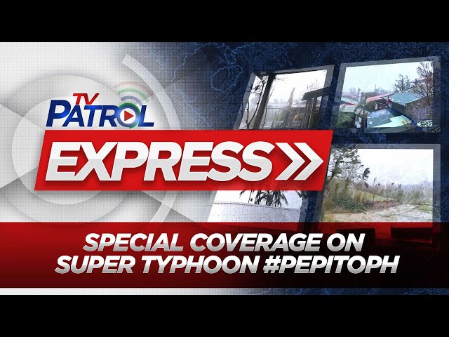 ⁣LIVE: TV Patrol Express special coverage on Super Typhoon #PepitoPH | November 17