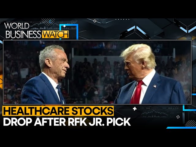 ⁣Trump’s Vaccine Skeptic Pick Hits Pharma Shares | World Business Watch