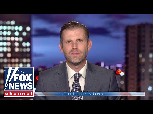 ⁣Eric Trump says his father is the definition of a 'true warrior'