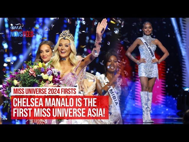 ⁣Miss Universe 2024 Firsts — Chelsea Manalo is Miss Universe Asia! | GMA Integrated Newsfeed