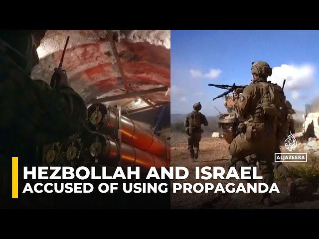 ⁣War of narratives: Hezbollah and Israel accused of using propaganda